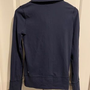 Lululemon Women’s Navy Full Zip Jacket - Size 8 - Gently Worn